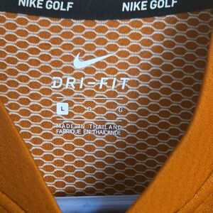 Nike Golf Orange Dri-FIT Shirt